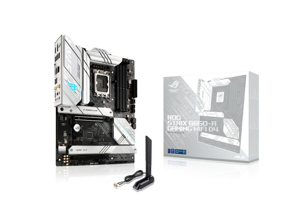 ASUS ROG STRIX B660-A GAMING WIFI D4 | Socket LGA 1700 | Intel B660 | 4xDDR4 | ATX | Moederbord - Matmuis - Matmuis