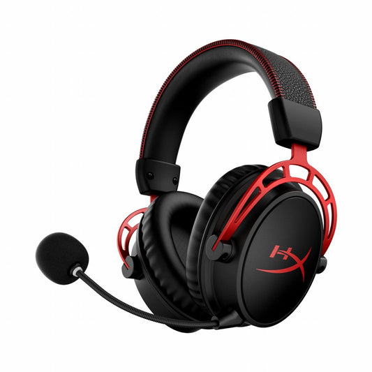 HyperX Cloud Alpha | Draadloze Over-ear Gaming Headset | USB-A | Zwart/Rood - Matmuis - Matmuis