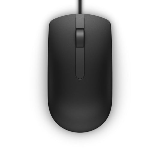 Dell MS116 | Bekabelde Muis | Links- en Rechtshandig | USB-A | 1000 DPI | Zwart - Matmuis - Matmuis
