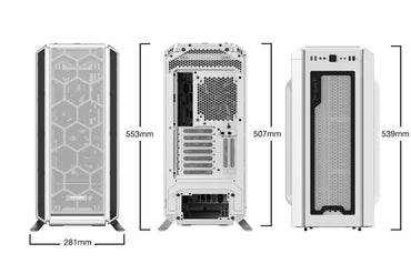 be quiet! Silent Base 802 | Midi Tower Case | Wit - Matmuis