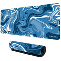 XXL Muismat | Liquid Abstract Blue River