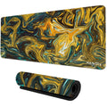 XXL Muismat | Swirl Abstract Gold Ore