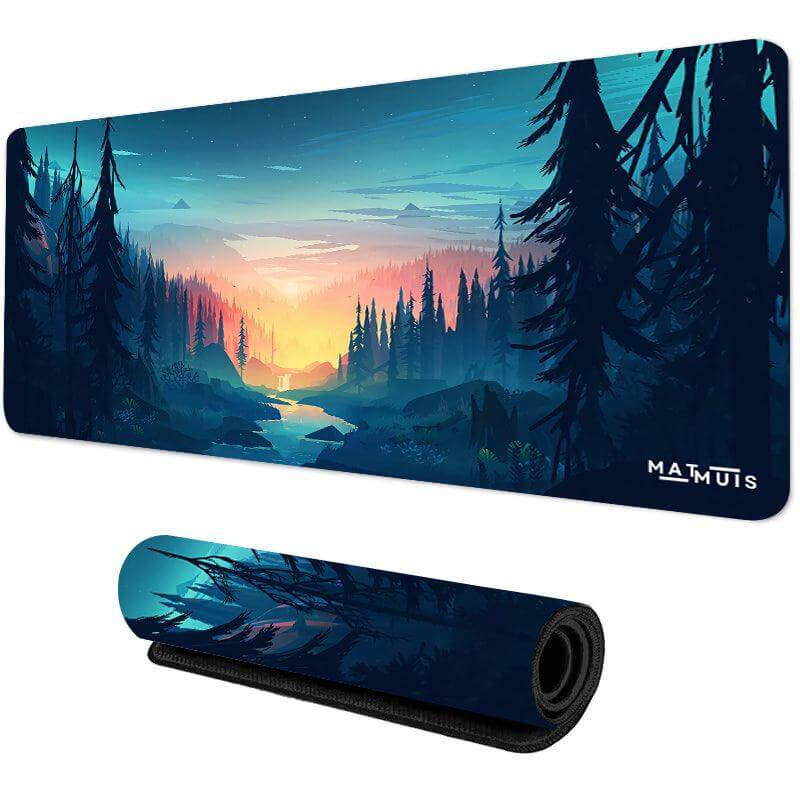XXL Muismat | Night Forest River
