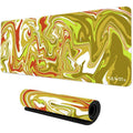 XXL Muismat | Liquid Abstract Gold Impact