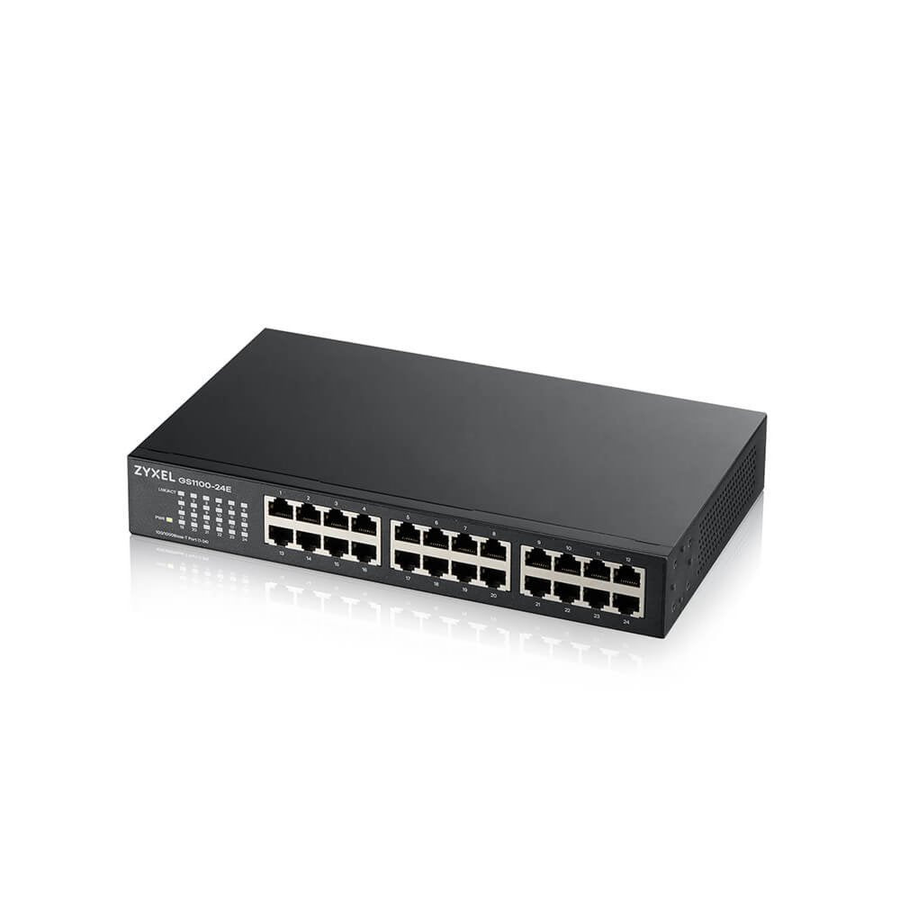 Zyxel GS1100-24E | Unmanaged Switch | 24x Gigabit Ethernet - Matmuis