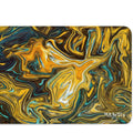 XXL Muismat | Swirl Abstract Gold Ore