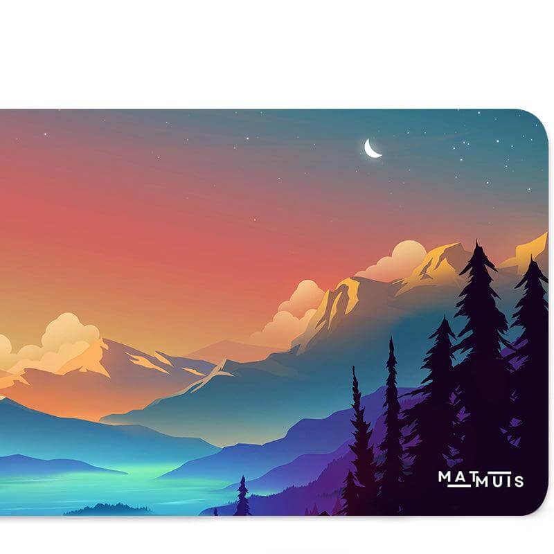 XXL Muismat | Night Forest Lake