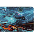 XXL Muismat | Swirl Abstract Blue Lagoon