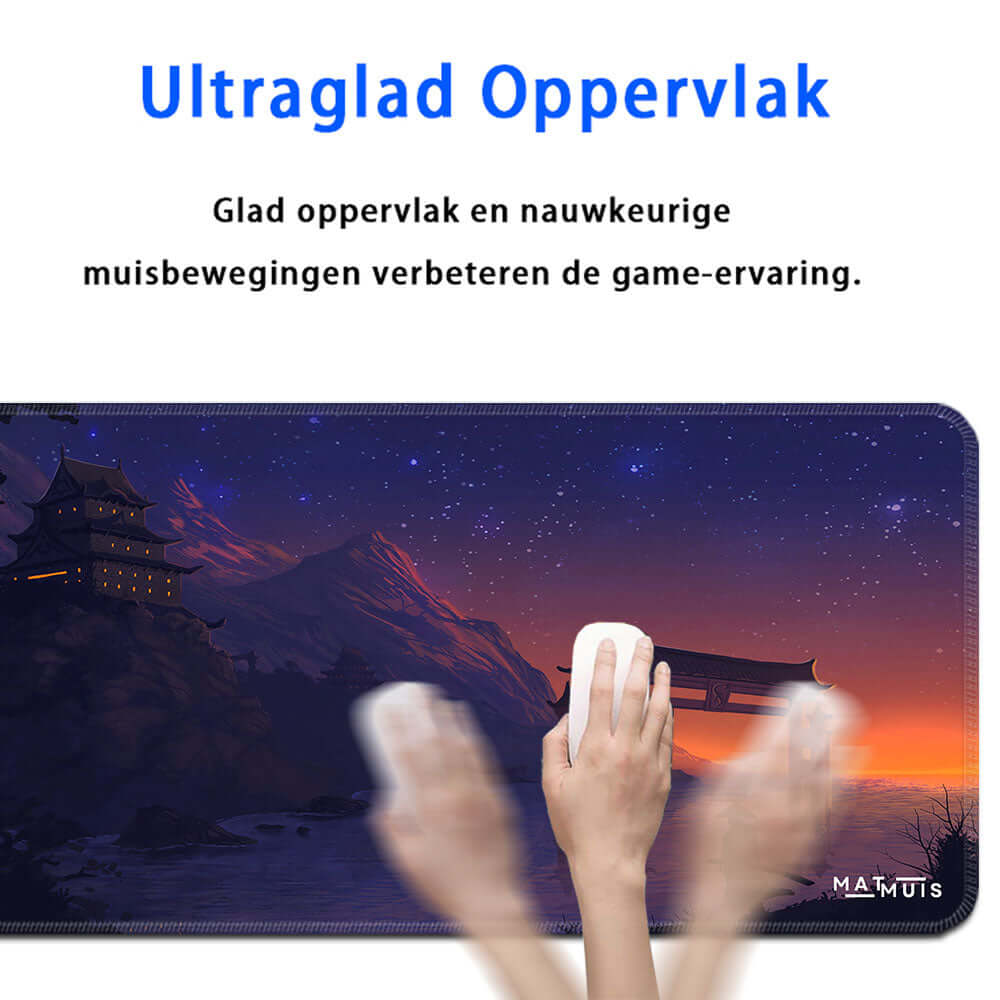 XXL Muismat | Cherry Blossom Samurai