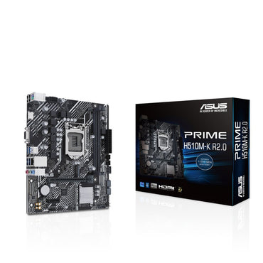 ASUS PRIME H510M-K R2.0 | Socket LGA 1200 | Intel H470 | 4xDDR4 | Micro-ATX | Moederbord - Matmuis - Matmuis