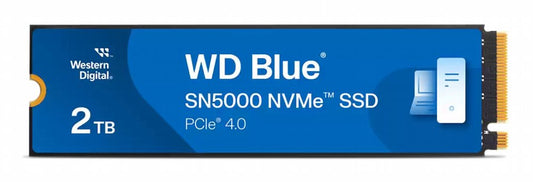 Western Digital Blue SN5000 | 2TB NVMe SSD | M.2 Gen4 | 5.150MB/s Lezen | 4.850MB/s Schrijven - Matmuis