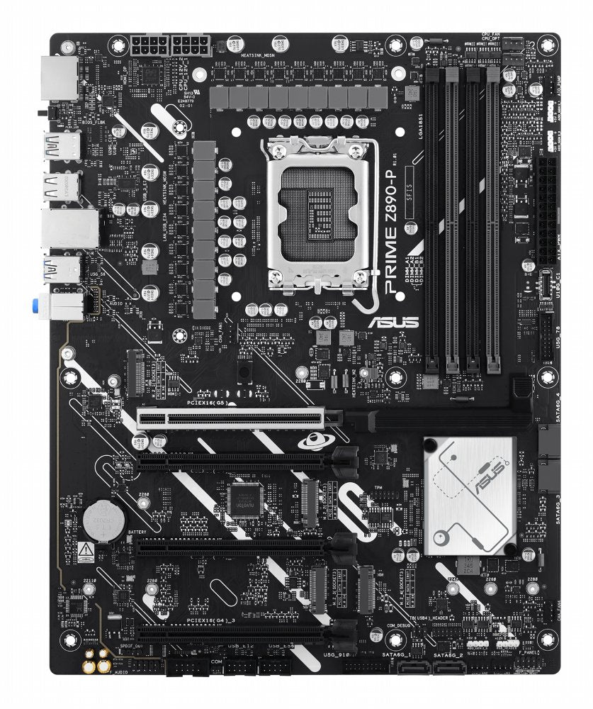 ASUS PRIME Z890-P | Socket LGA 1851 | Intel Z890 | 4xDDR5 | ATX | Moederbord - Matmuis - Matmuis