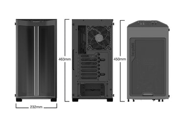 be quiet! Pure Base 500DX RGB | Midi Tower | Zwart - Matmuis