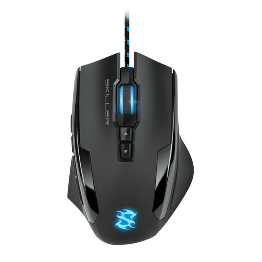 Sharkoon Skiller SGM1 | Draadloze Muis | USB-A | 10.800 DPI | Zwart - Matmuis - Matmuis