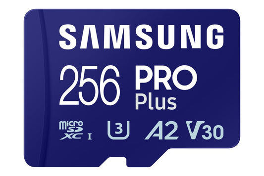 Samsung PRO Plus | MicroSDXC | 256GB | Class 10 | UHS-I U3 - Matmuis - Matmuis