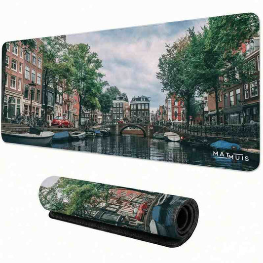 XXL Muismat | City Scene Amsterdam - Matmuis