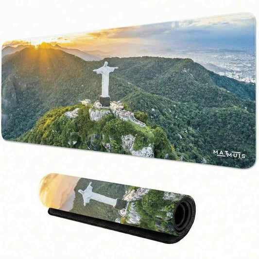 XXL Muismat | Religion Christ the Redeemer - Matmuis