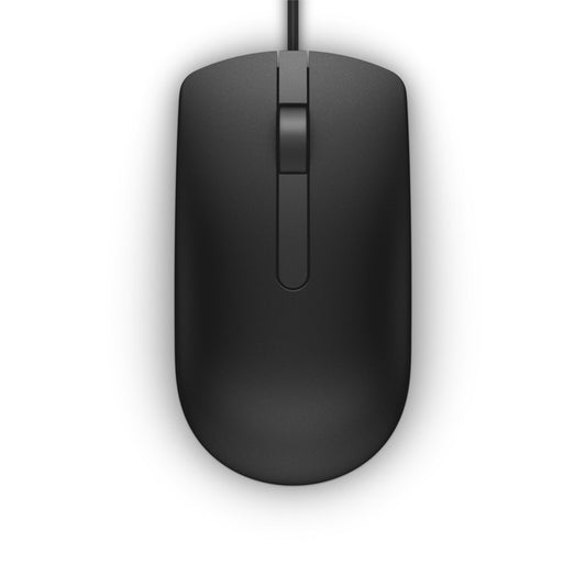 Dell MS116 | Bekabelde Muis | Links- en Rechtshandig | USB-A | 1000 DPI | Zwart - Matmuis - Matmuis