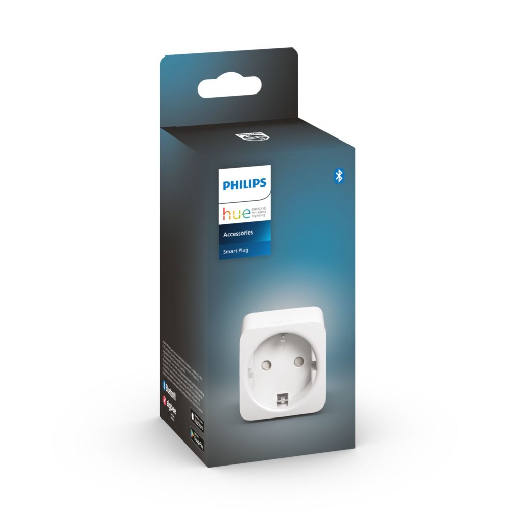 Philips Hue Slimme Stekker | EU | Compact Ontwerp | Compatibel met Philips Hue Bridge - Matmuis - Matmuis