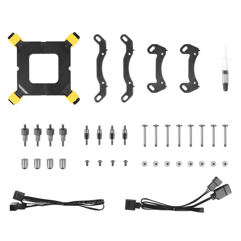 Azza HEX 240mm RGB PWM | All-in-One CPU Waterkoeler - Matmuis