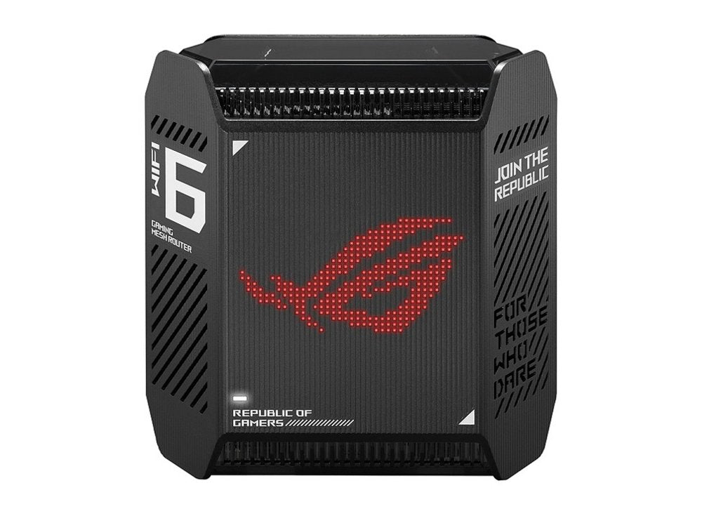 ASUS ROG Rapture GT6 (1-pack) | Tri-band WiFi 6 Mesh Router | Gigabit Ethernet | AX10000 - Matmuis - Matmuis