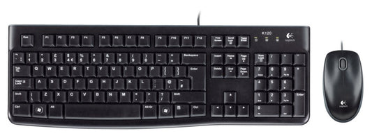 Logitech LGT-MK120 | Bedrade Muis en Toetsenbordcombo | QWERTY - Matmuis - Matmuis
