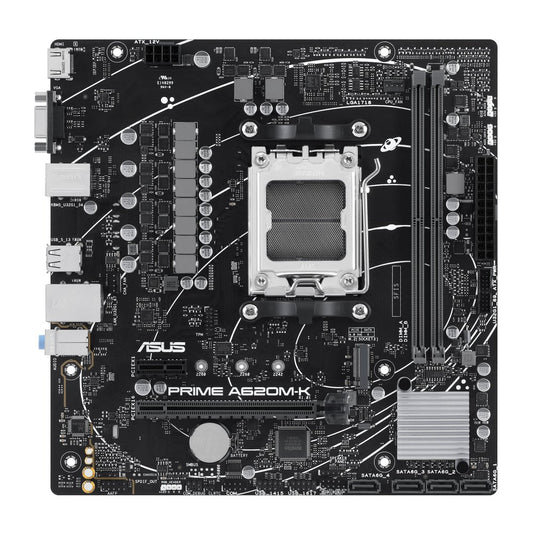 ASUS Prime A620M-K | Socket AM5 | AMD A620 | 2xDDR5 | Micro-ATX | Moederbord - Matmuis - Matmuis
