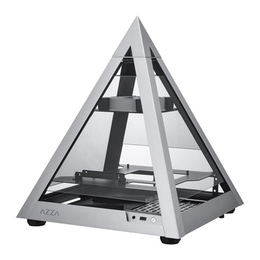 Azza Pyramid Mini | Mini-ITX Case | Grijs/Zwart