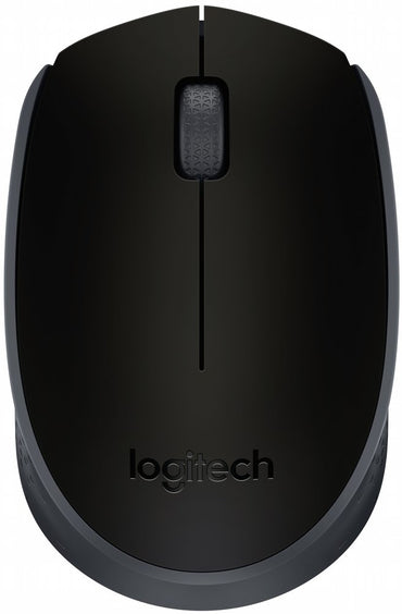 Logitech B170 | Draadloze Muis | Links- en Rechtshandig | RF | 1000 DPI | Zwart - Matmuis - Matmuis