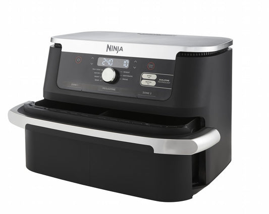 Ninja AF500EU | Airfryer XL Dubbele Mand | 10,4 Liter | 2470 Watt | Zwart - Matmuis - Matmuis