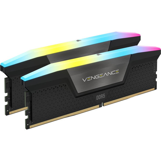 Corsair Vengeance RGB | 32GB 2x16GB DDR5 | 4800MHz | DIMM | CL36 | Geheugenmodule | RAM - Matmuis - Matmuis