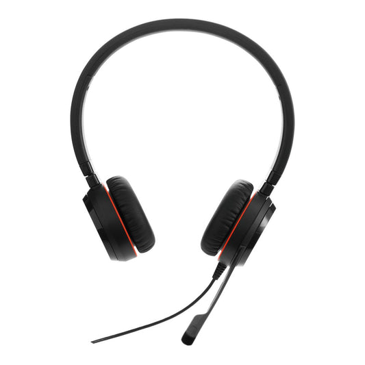 Jabra Evolve 30 II | Bedrade On-ear Headset | USB-A & 3.5mm | Zwart - Matmuis - Matmuis