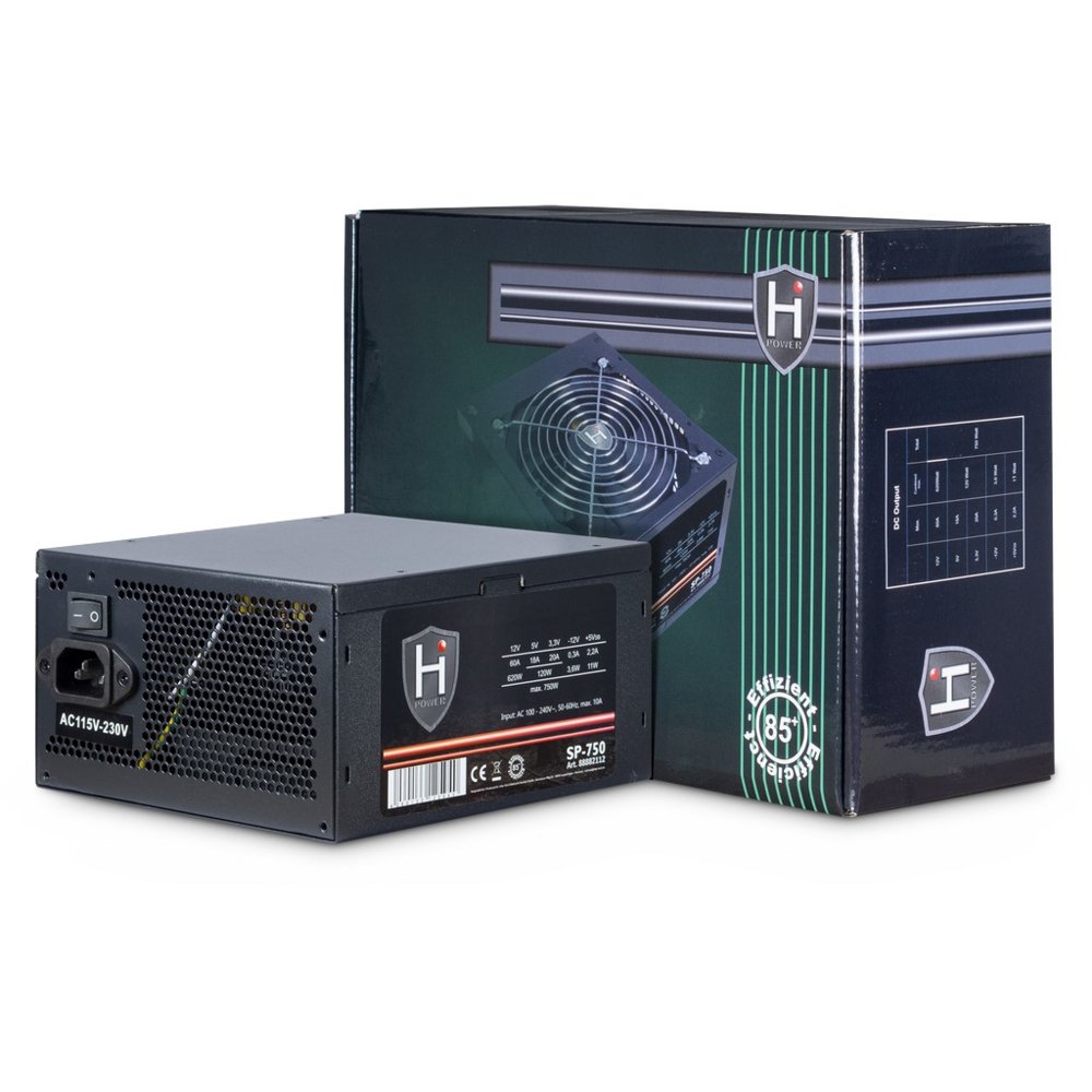 Inter-Tech HiPower SP-750 | 750 Watt PSU | Power Supply | Voeding - Matmuis - Matmuis