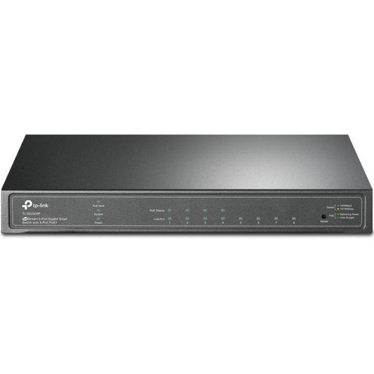 TP-Link TL-SG2008P | Managed Switch | 8 Poorten | Gigabit Ethernet (10/100/1000 Mbps) | 4x PoE - Matmuis