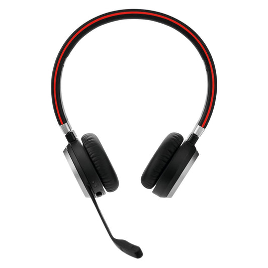 Jabra Evolve 65 SE | Draadloze On-Ear Stereo Headset | Bluetooth | Zwart - Matmuis - Matmuis
