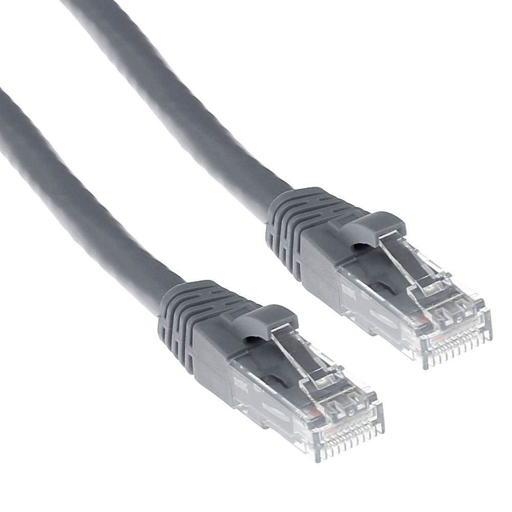 ACT U/UTP Cat 6 Patchkabel | 15 m | Snagless | RJ45 | Grijs - Matmuis - Matmuis