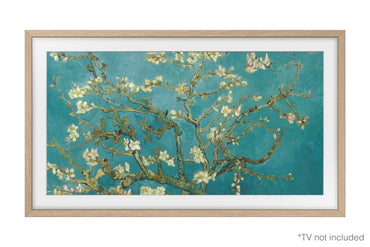 Samsung Lijst voor 32'' Samsung the Frame TV - Teakhout Look - Matmuis
