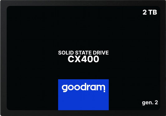 Goodram CX400 | 2TB SATA SSD | 2.5'' | 550MB/s Lezen | 500MB/s Schrijven - Matmuis