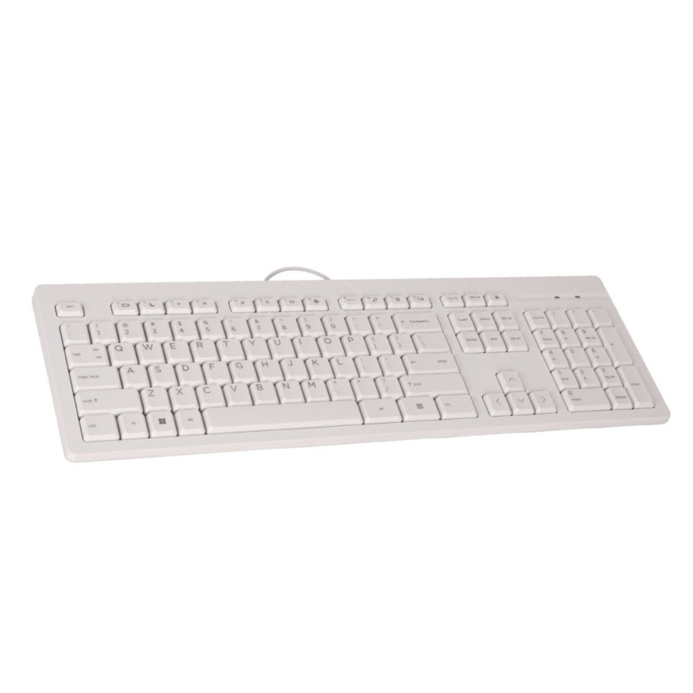 QWERTZ | HP 125 Wit | Bedraad Toetsenbord | QWERTZ - Matmuis - Matmuis