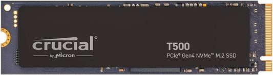 Crucial T500 | 500GB NVMe SSD | M.2 Gen4 | 7.200MB/s Lezen | 5.700MB/s Schrijven - Matmuis