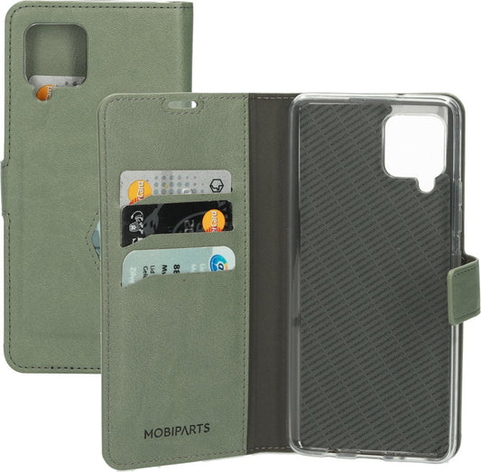 Mobiparts Classic Wallet Case | Samsung Galaxy A42 (2020) | Stone Green - Matmuis - Matmuis