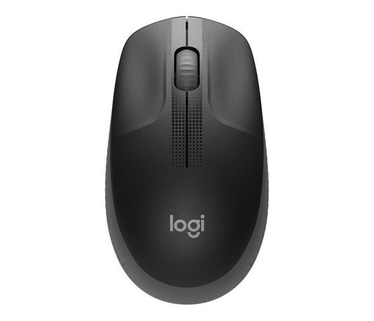 Logitech M190 | Draadloze Muis | Links- en Rechtshandig | RF | 1000 DPI | Zwart - Matmuis - Matmuis