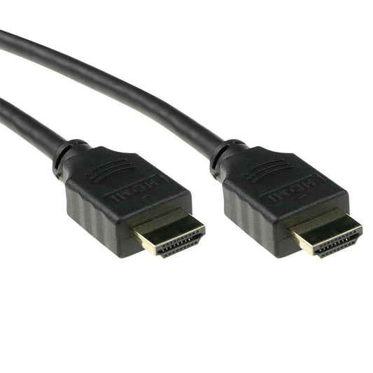 ACT AK3944 | 2 m HDMI Kabel | HDMI Type A naar Type A | Zwart - Matmuis - Matmuis