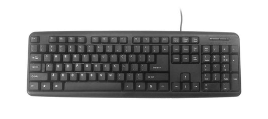 Gembird KB-U-103 | Bedraad Toetsenbord | QWERTY - Matmuis - Matmuis