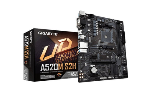 Gigabyte A520M S2H | Socket AM4 | AMD A520 | 2xDDR4 | Micro-ATX | Moederbord - Matmuis - Matmuis
