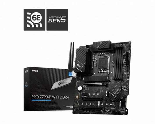 MSI PRO Z790-P WIFI | Socket LGA 1700 | Intel Z790 | 4xDDR5 | ATX | Moederbord - Matmuis - Matmuis