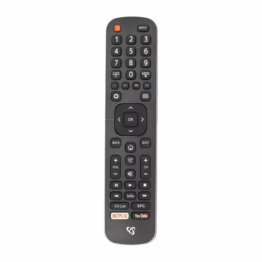 SBOX RC-01405 | Afstandsbediening | Geschikt voor Hisense TV's | Zwart - Matmuis