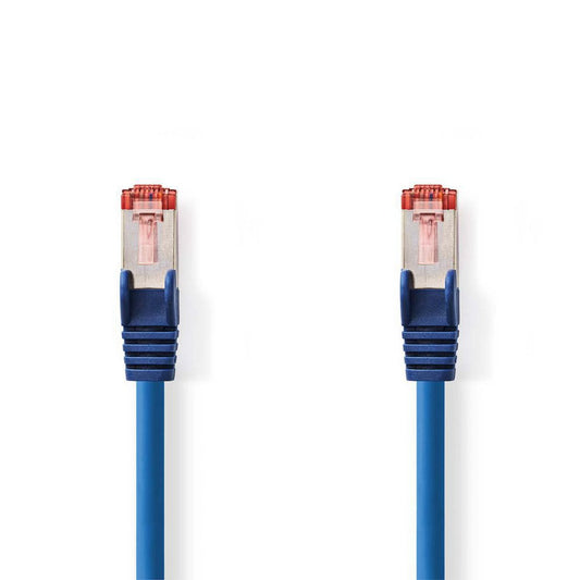 Nedis netwerkkabel | Cat6 | S/FTP (S-STP) | 2 m | Blauw | CCGP85221BU20 - Matmuis - Matmuis