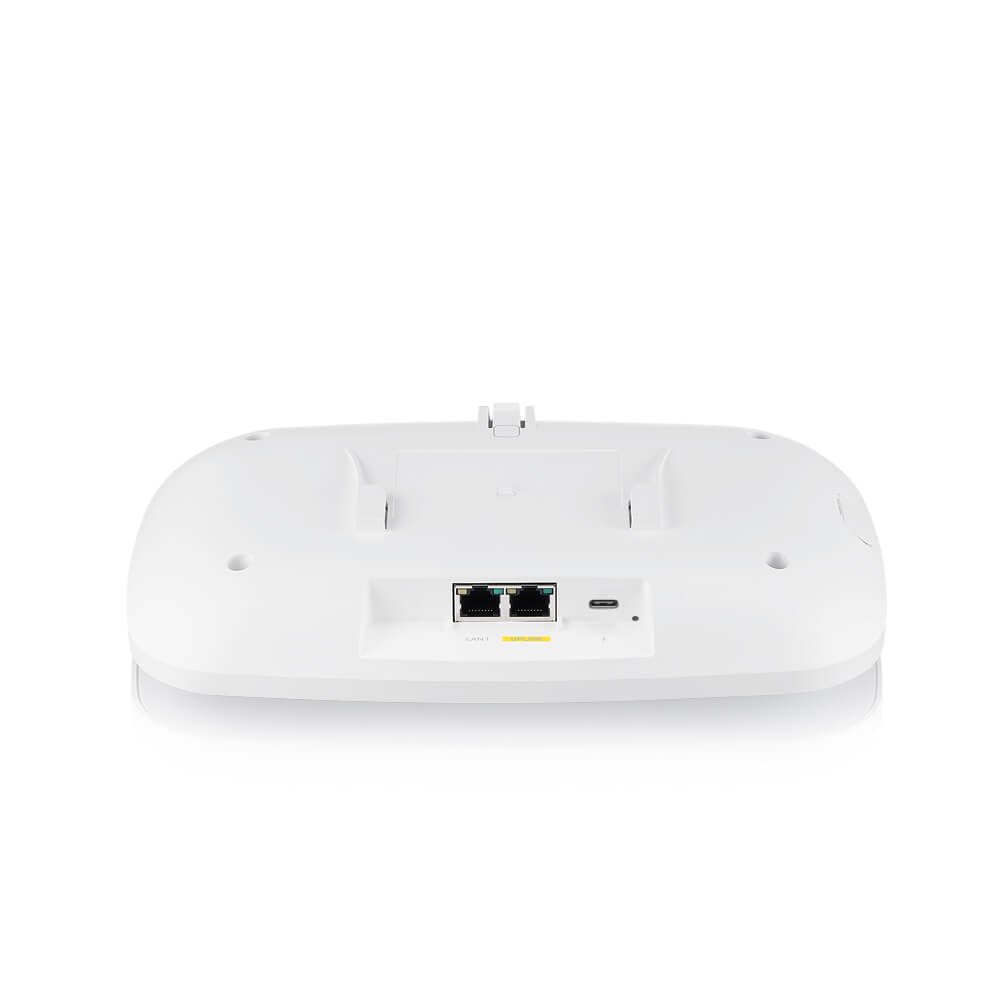 Zyxel NWA210BE | WiFi 7 Access Point (BE12300) | 11530 Mbit/s | PoE+ | Inclusief Plafond- en Muurmontagebeugel - Matmuis