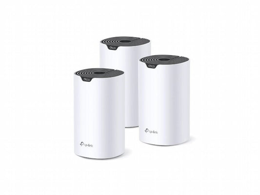 TP-Link Deco S7 (3-Pack) | WiFi 5 Mesh Systeem (AC1900) | 1900 Mbit/s | Gigabit | Wit - Matmuis